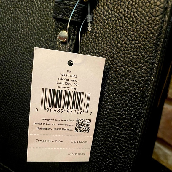 NWT KATE SPADE NEW YORK LEATHER SATCHEL - Picture 3 of 16